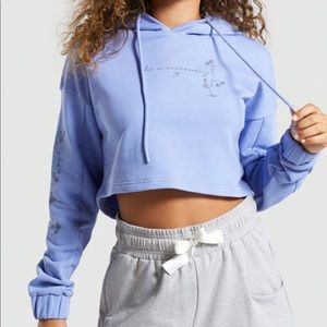BNWT cropped Gymshark hoodie